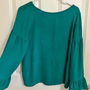 Teal Blouse by LOFT